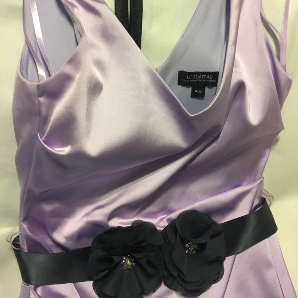 Le Chateau lilac dress - Picture 4 of 8